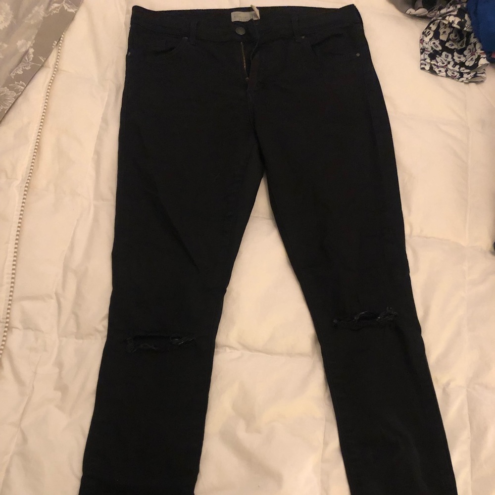 Topshop Moto Leigh with holes in knees